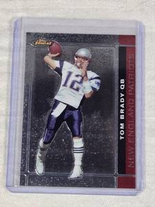 Tom Brady 2007 Topps Finest #8 - New England Patriots Football Card