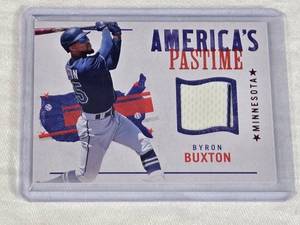 Byron Buxton 2022 Panini Americas Pastime Relic #APS-BB - Minnesota Baseball Card