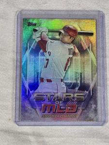 Shohei Ohtani 2023 Topps Stars of MLB Foil Insert #SMLB-33 - Los Angeles Angels Baseball Card