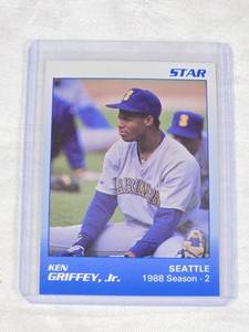 Ken Griffey Jr. Rookie 1989 Star #5 - Seattle Mariners Baseball Card