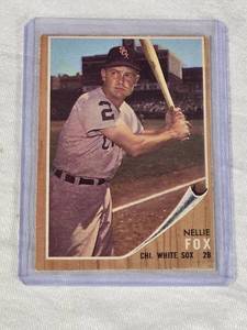 Nellie Fox 1962 Topps #73 - Chicago White Sox Vintage Baseball Card