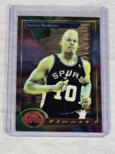 Dennis Rodman 1994 Topps Finest #173 - San Antonio Spurs Basketball Card