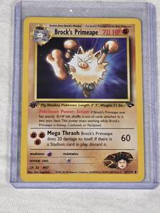 Brocks Primeape 2000 Pokemon Gym Challenge #35132