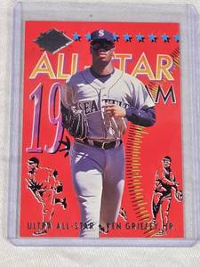 Ken Griffey Jr. 1994 Fleer Ultra All-Star Team insert #8 of 20 - Seattle Mariners Baseball Card