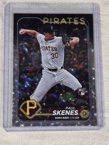 Paul Skenes Rookie 2024 Topps Short Print Holo #US288 - Pittsburgh Pirates Baseball Card