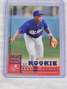 Adrian Beltre Rookie 1998 Leaf Rookies & Stars #319 - Los Angeles Dodgers Baseball Card