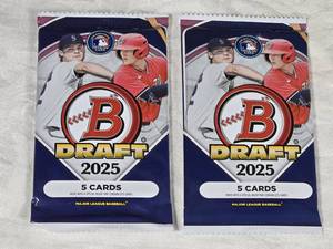 Lot of 2 Unopened 2025 Bowman Draft Baseball