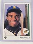 Ken Griffey Jr. Rookie 1989 Upper Deck #1 - Seattle Mariners Baseball Card