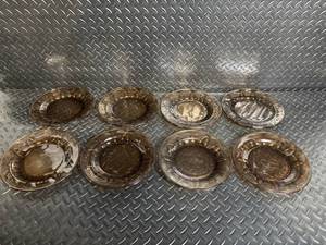 Smoked Amber Glass Dessert Bowls - Assorted Set