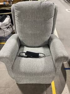 Electric Upholstered Recliner Chair with Attached Power Adapter