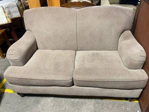 Two-Seat Sofa with Cushions