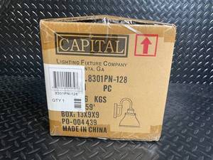 Capital Lighting Fixture Company 8301PN-128 Lighting Fixture - Made in China