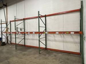 Empty Warehouse Pallet Racking