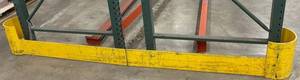 Pallet Rack End Guard - Heavy-Duty Steel Corner Protector for Warehouse Racking