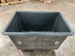 ULINE Poly Box Truck - Large Plastic Storage Bin