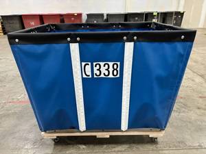 ULINE H-2647 18 Bushel Bulk Bag on Pallet