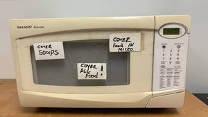 Sharp Carousel Microwave Oven - Countertop Kitchen Appliance