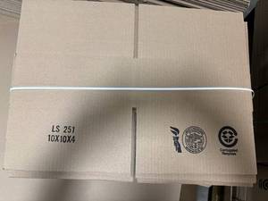 (25) LS 251 10X10X4 Corrugated Cardboard Boxes