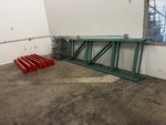 Industrial Pallet Rack System - Multi-Bay, Adjustable Levels & Wire Decking (Racking will be disassembled for pick up)