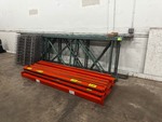 Industrial Pallet Racking System with Palletized Boxes - Warehouse Storage (Racking will be disassembled for pick up)