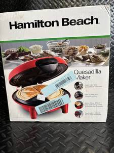 Hamilton Beach Quesadilla Maker 25409G - Open Box