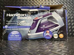 Hamilton Beach Durathon Nonstick Iron - Open Box, Not Sealed