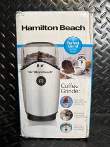 Hamilton Beach 80350G Coffee Grinder - Open Box, Not Sealed