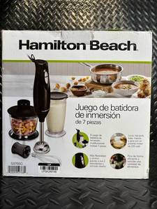 Hamilton Beach 7-Piece Immersion Blender Set - Open Box, 225W