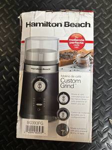 Hamilton Beach Custom Grind Coffee Grinder Open Box - Model 80393FG
