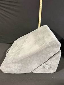 Memory Foam Leg Elevation Pillow 2 in 1 Folding Wedge