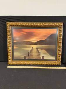 Mel Allen Ullswat4er, Glenridding, Cumbria  Sunset Over Lake with Mountain Backdrop