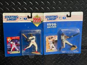 Starting Lineup 19951996 Edition Baseball Figures (Lot of 2) - Albert Belle & Ken Griffey Jr.