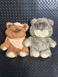 Kenner Star Wars Ewok Plush Toys - 1983 Lucasfilm Ltd, Made in Korea