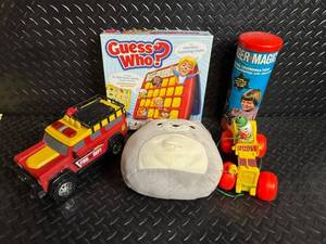 Guess Who the Original Guessing Game Tonka Fire Truck Fisher Price Jolly Jalopy - Assorted Kids Toys
