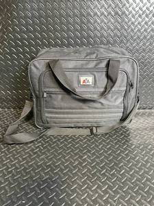 AA Logo Messenger Bag with Adjustable Shoulder Strap