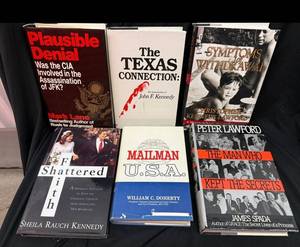 Assorted JFK Assassination & Biography Books (Lot of 6)
