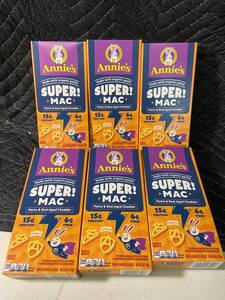 FL 1 - Annies Super Mac Pasta & Real Aged Cheddar - 6 Total 6 oz Boxes