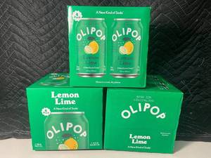 BP - Olipop Lemon Lime 4 Pack - 12 Cans in 3 Boxes
