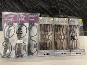Trend Reading Glasses &1.25 Value Three Pack (Lot of 3)