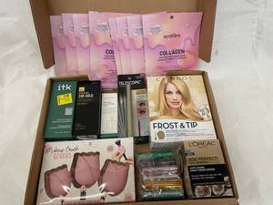 Avatar Collagen Mask & Assorted Skincare (LOreal, Biossance, Telescopic)
