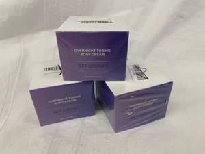 Overnight Toning Body Cream - Get Dreamy Net 100G3.53OZ Lot 0f 3