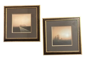 LLBR - Two Framed Landscape Prints