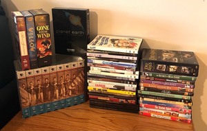 LLBR - Assorted DVDs & VHS Tapes