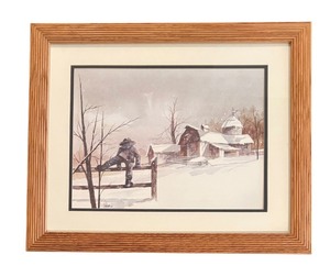 LLBR - Scenic Winter Print by Mark Polom