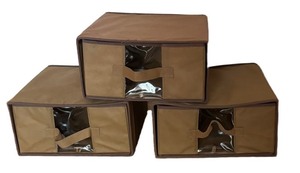 MB - Three Fabric Storage Bins