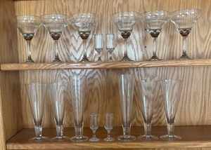 LR - Assorted Margarita, Pilsner & Cordial Stemware