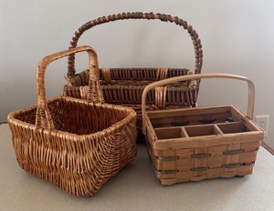 LR - Three-Piece Wicker Basket Set
