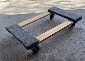 G - Wooden Moving Dolly