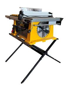 G - DeWALT DW744 10-in Table Saw with Craftsman Guide Master Push Shoe & Manual