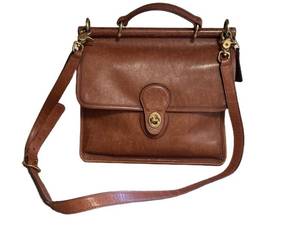 K - Coach Willis Leather Purse - Vintage